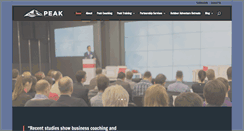 Desktop Screenshot of peakperformancecct.com