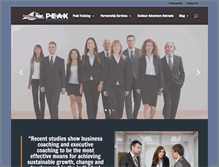 Tablet Screenshot of peakperformancecct.com